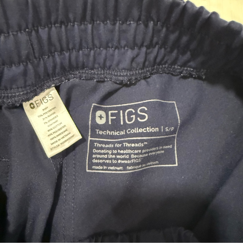 Figs Navy Joggers - Picture 2 of 2